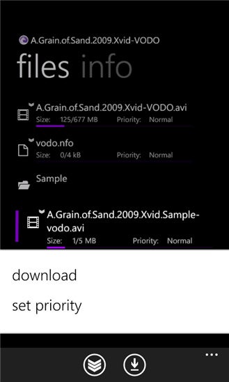 The official BitTorrent Remote app for Windows Phone - BitTorrent Remote now available for Windows Phone
