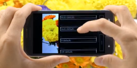 The Samsung ATIV S has advanced camera settings for the more serious photographer - Samsung shows off the Samsung ATIV S in two new videos