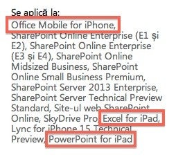 Microsoft&#039;s French support site hints at Office for iOS - Leaks show Microsoft Office for iOS is coming soon