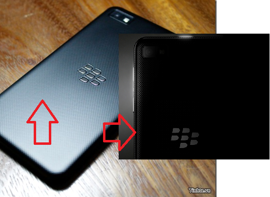The texture of the device seen on the BB10 landing page matches the one seen in these pictures - New photos of BlackBerry 10 L-Series phone show sleek drool-worthy device