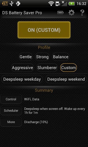 Sip that precious juice with Deep Sleep Battery Saver for Android