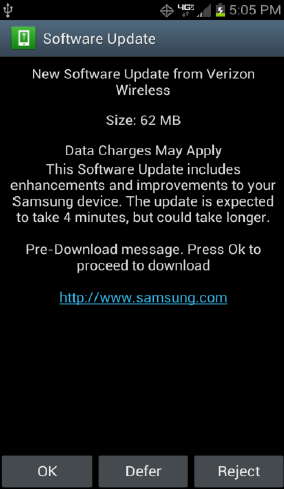 Jelly Bean is coming to Verizon's Samsung Galaxy S III - Verizon to update Samsung Galaxy S III to Android 4.1 starting on Friday