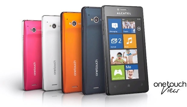 Alcatel One Touch View comes with Windows Phone 7.8, dated OS traded for cheap price