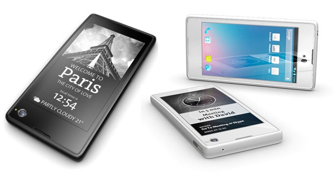 Yota Phone dual-screen with e-Ink Android smartphone gets a full video demo