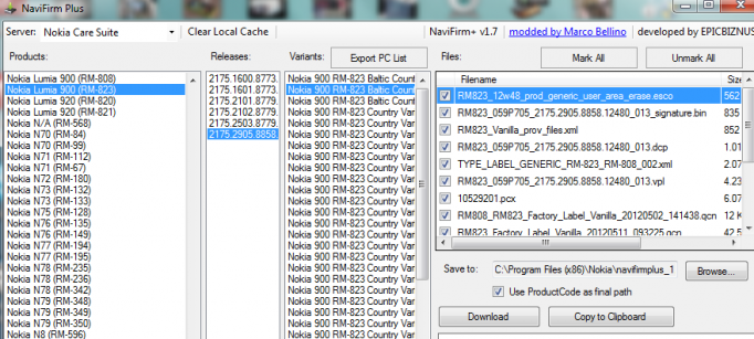 The Windows Phone 7.8 update is on this server - Nokia Lumia 900 Windows Phone 7.8 update in Nokia&#039;s servers