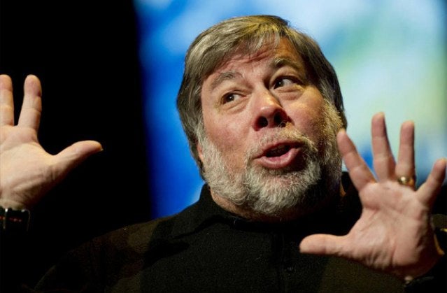I have this many smartphones says The Woz - The Woz sees more iOS in the office next year
