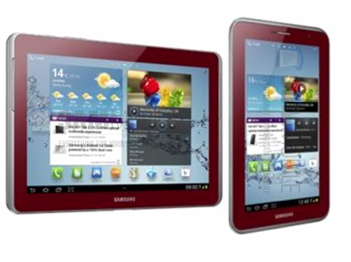 Samsung will have a trio of tablets in Garnet Red next year - Samsung GALAXY Note 10.1, Samsung GALAXY Tab 2 10.1 and Samsung Galaxy Tab 2 7.0 coming in red?