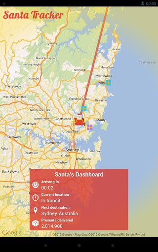 Track Santa via the official Google app - Ho Ho Ho: Track Santa with new Android app