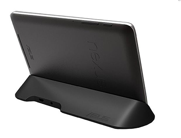 The ASUS audio dock with the Google Nexus 7 attached - Pre-order the ASUS built Google Nexus 7 audio dock for $39.99