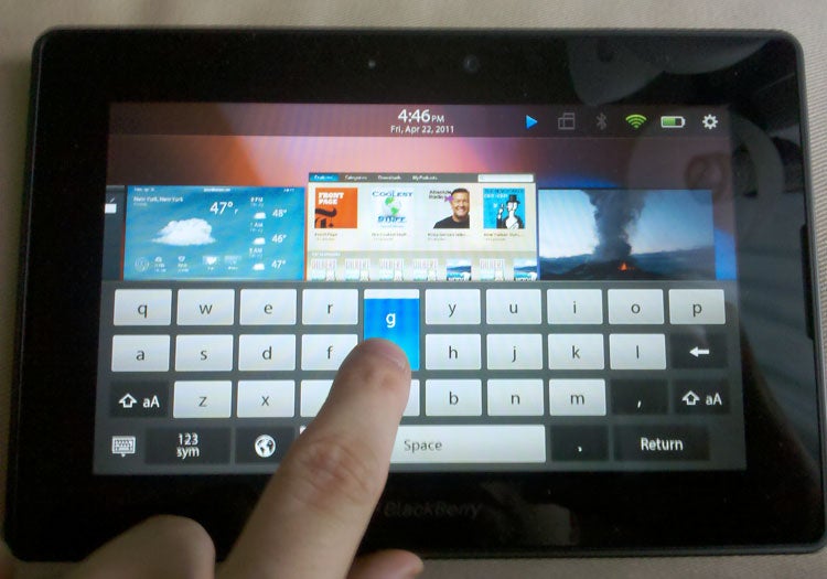 BlackBerry PlayBook - Update to BlackBerry PlayBook includes special igloo update for Canadians