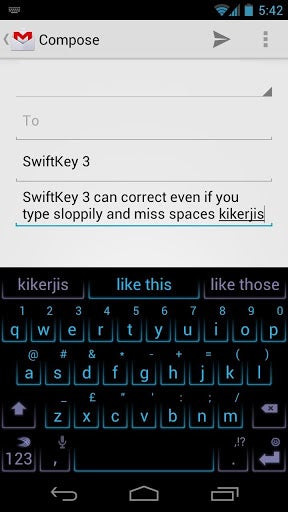 Screenshots from SwiftKey - SwiftKey 3.1 is here with new themes and languages