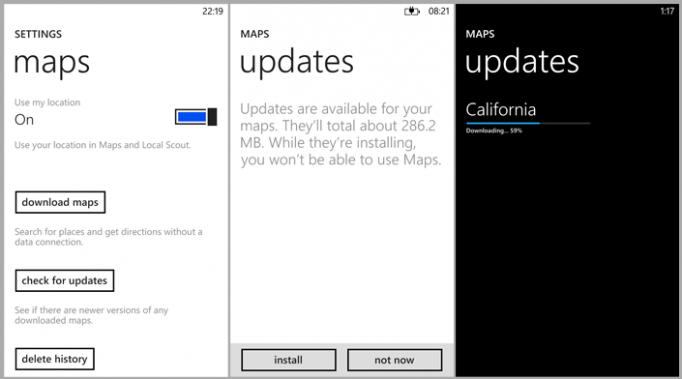 Updating the Maps app for Windows Phone 8 - Update for Maps on Windows Phone 8