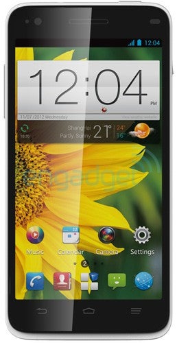 The ZTE Z753 aka the ZTE Grand S - Picture of ZTE Grand S leaked; 5 inch 1080p device soon to be introduced at CES 2013