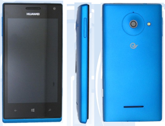 The Huawei Ascend W1 - China certification received by Huawei Ascend W1
