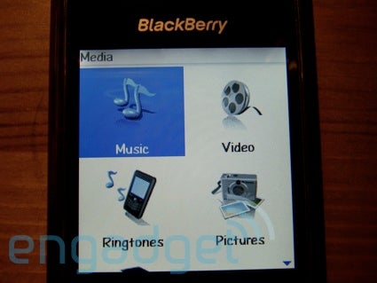 New RIM device - Blackberry 8100