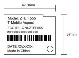 T-Mobile Aspect photos appear at the FCC