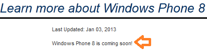 Sprint says Windows Phone 8 is coming soon - Windows Phone 8 coming soon, says Sprint