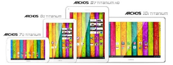 Archos announces Titanium Line: Archos 70, 80, 97 and 101 are affordable at all sizes