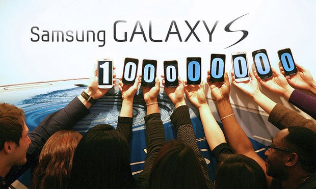 100 million Samsung Galaxy S phones have been sold - Samsung sells 100 million Samsung Galaxy S series phones