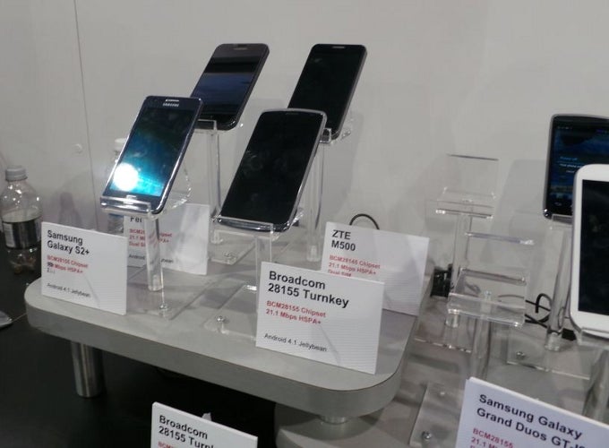 Exynos chip out, Broadcom is in for the Samsung Galaxy S II Plus and Grand Duos