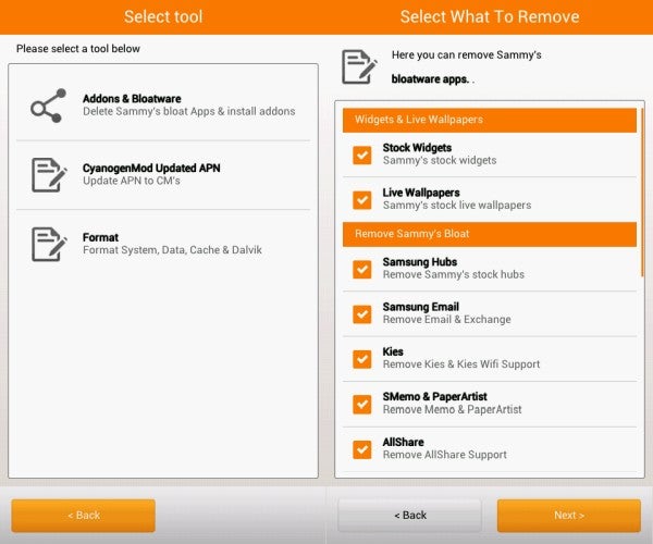 Remove bloatware and install Android 4.2 apps on the Galaxy S III with PalaTool