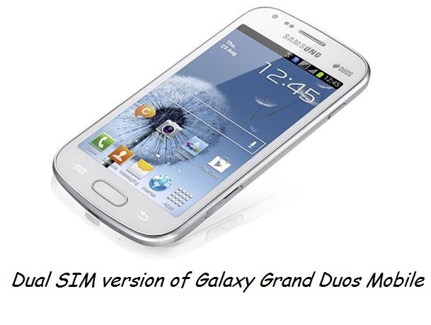 The Samsung Galaxy Grand DUOS - Samsung Galaxy Grand DUOS and its dual SIM feature to be launched in Europe next month