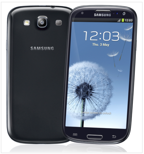 The Sapphire Black Samsung Galaxy S III  - Samsung Galaxy S III in Sapphire Black is Canada bound?
