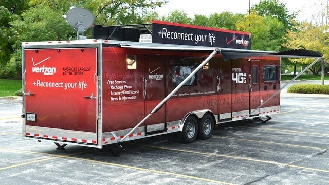 It cost Verizon money to roll out its mobile trucks in aftermath of Hurricane Sandy - Despite record number of smartphone activations, Verizon loses $1.93 billion in Q4