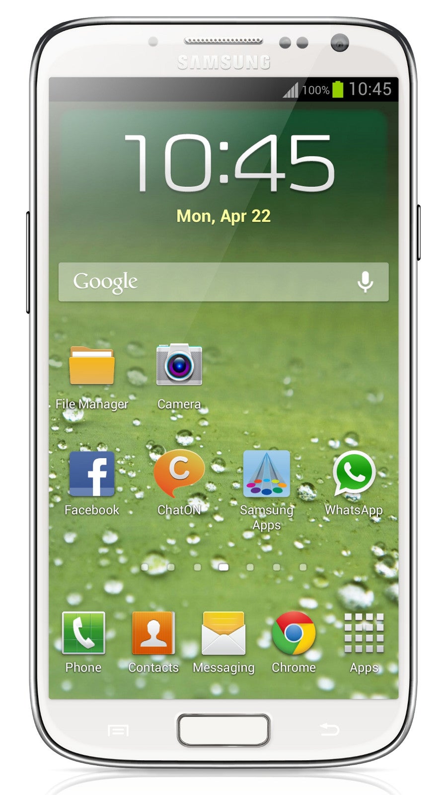 Note that the above photo is likely just a mock-up. - Samsung preparing to move 10 million Galaxy S IV units each month after release