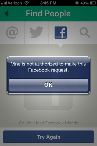 Facebook already cut off friend-finding for Twitter&#039;s Vine