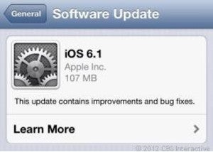 Apple has released iOS 6.1 - Apple releases iOS 6.1; new features, kills bugs
