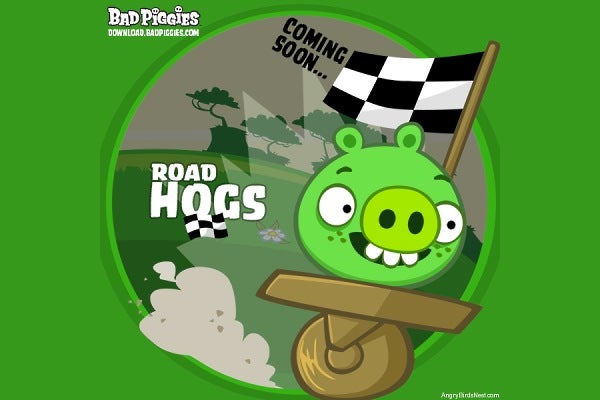 An update for Bad Piggies is coming - Road Hogs is an update for Bad Piggies