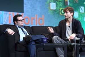 Josh Gad and Ashton Kutcher discuss Woz and Steve at Macworld - Kutcher and Gad discuss playing Jobs and Wozniak at Macworld