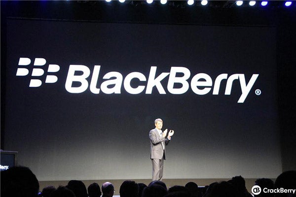 Now what is our new name asks CEO Thorsten Heins - RIM&#039;s new BlackBerry name and stock market ticker symbol take effect February 4th