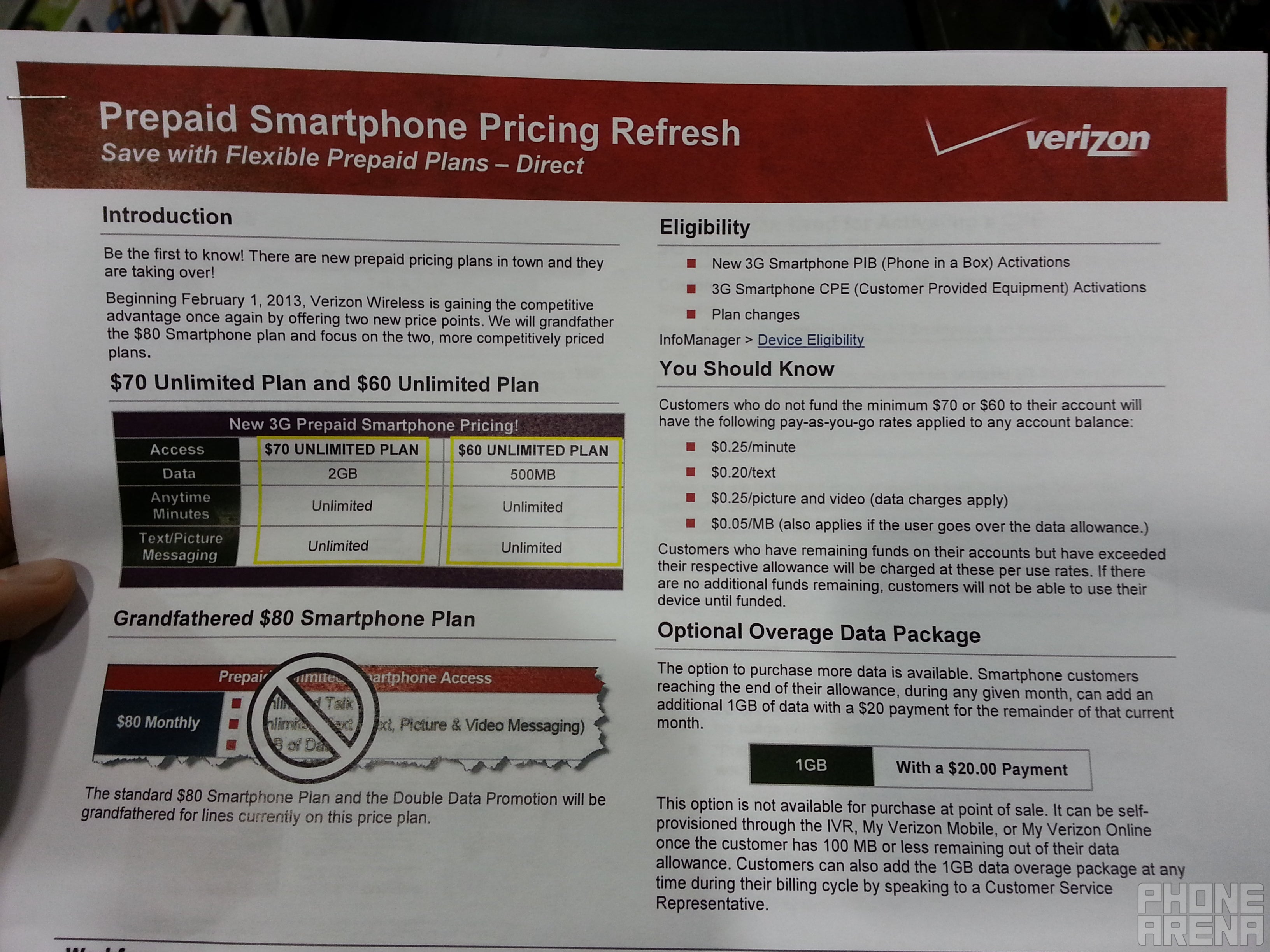 Verizon launching new unlimited prepaid plans on February 1st