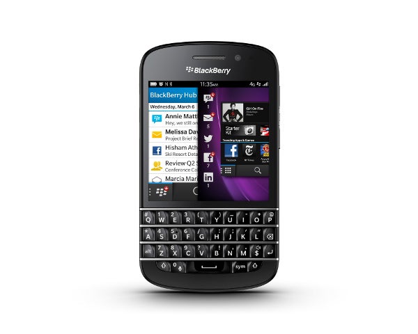 The BlackBerry Q10 - Bell runs its first BlackBerry Z10 ad; Rogers takes pre-orders for the BlackBerry Q10
