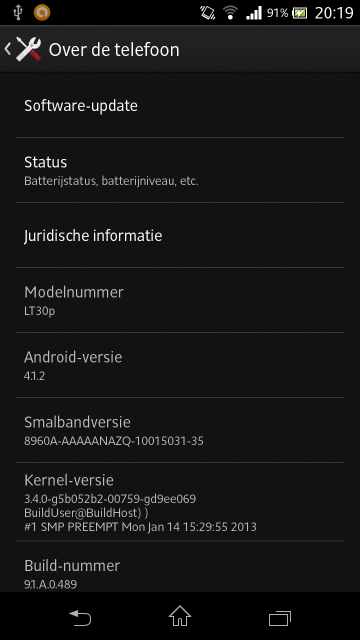 Sony Xperia T starts getting Android 4.1 Jelly Bean update