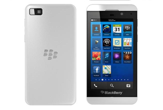 The BlackBerry Z10 in white is selling out in the U.K. - Analyst: BlackBerry Z10 off to a strong start