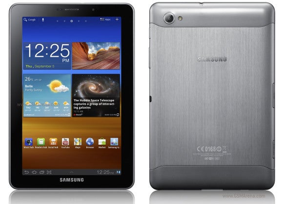 The Samsung Galaxy Tab 7.7 uses a Super AMOLED display - Samsung is considering building a fab to produce AMOLED screens for tablets
