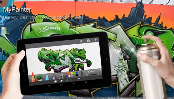 My Painter lets you become an expert tagger - ASUS video shows off features of the 7 inch ASUS MeMo Pad