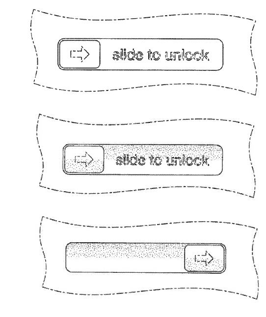 Apple&#039;s new patents cover designs for slide to unlock... - Apple receives design patents for slide-to-unlock and original Apple iPhone design