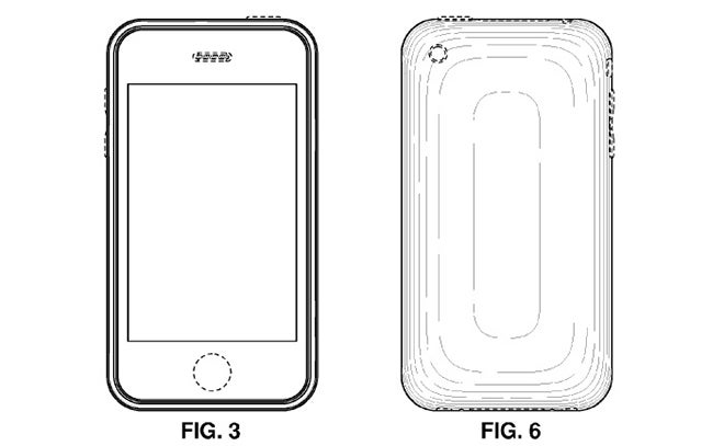 ...and the rounded corner design of the original Apple iPhone - Apple receives design patents for slide-to-unlock and original Apple iPhone design