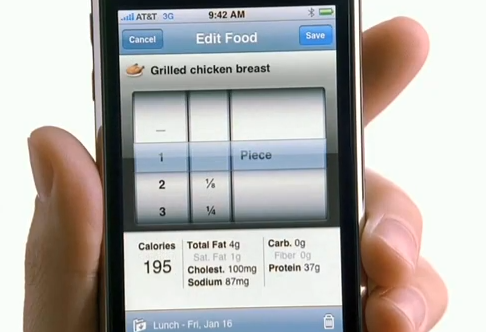 Eating healthy? There&#039;s an app for that - New BlackBerry ads as the BlackBerry Z10 launches in Canada