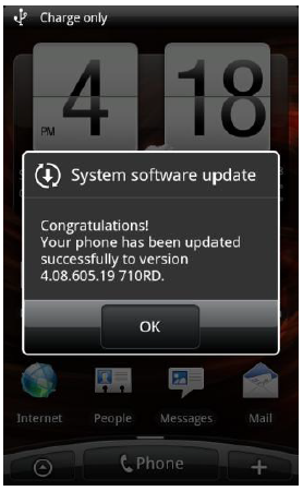The HTC Droid Incredible is getting a software update - HTC Droid Incredible gets update to fix reboot issue