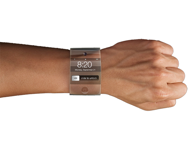 An iWatch might look like this - Apple considers wristwatch-styled device using curved glass