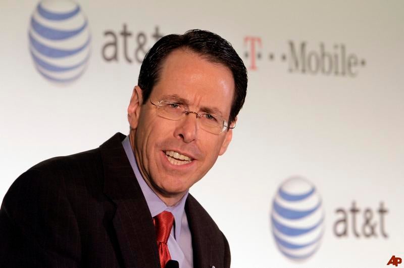 AT&amp;amp;T CEO Randall Stephenson explains the ill-fated AT&amp;amp;T bid for T-Mobile to the media in March, 2011 - AT&amp;T CEO Stephenson: We didn&#039;t execute well on the T-Mobile deal