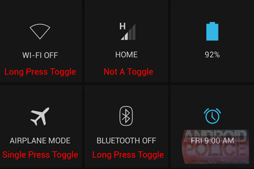 Notification settings can be toggle switches in Android 4.2.2 - Android 4.2.2 adds new sounds and notification toggles