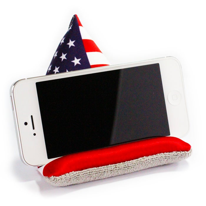 While the iPhone will continue to be made in China, the Toddy Wedge along with other Toddy Gear is now made in the USA - Accessory maker Toddy Gear already returned all manufacturing to the US