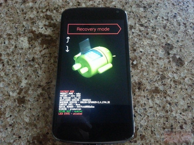How to sideload Android 4.2.2 on your Google Nexus 4