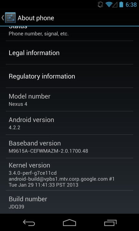 Android 4.2.2 update breaks the unofficial LTE support for Google Nexus 4 - Unofficial LTE support for Google Nexus 4 gone after Android 4.2.2 update